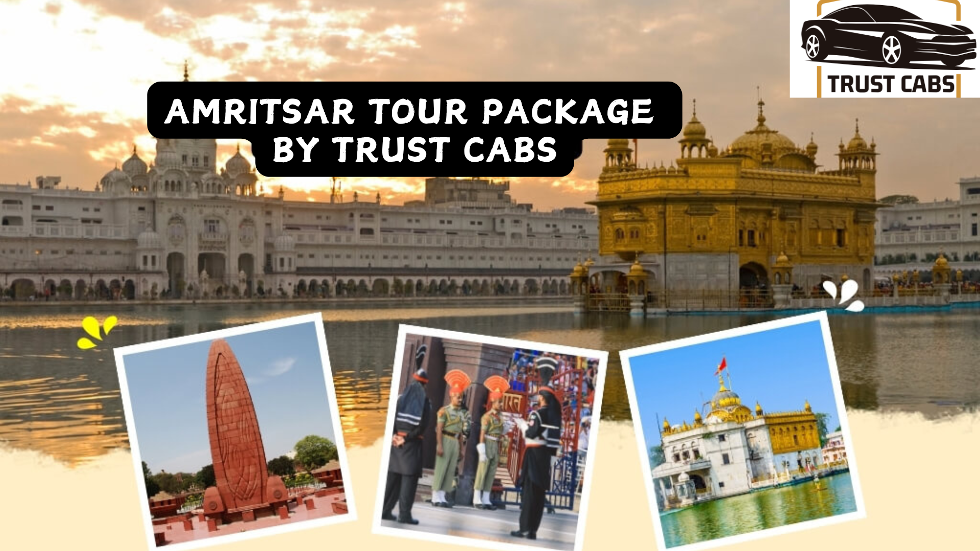 Golden Temple glistening at sunrise in Amritsar, India – a spiritual haven for travelers
