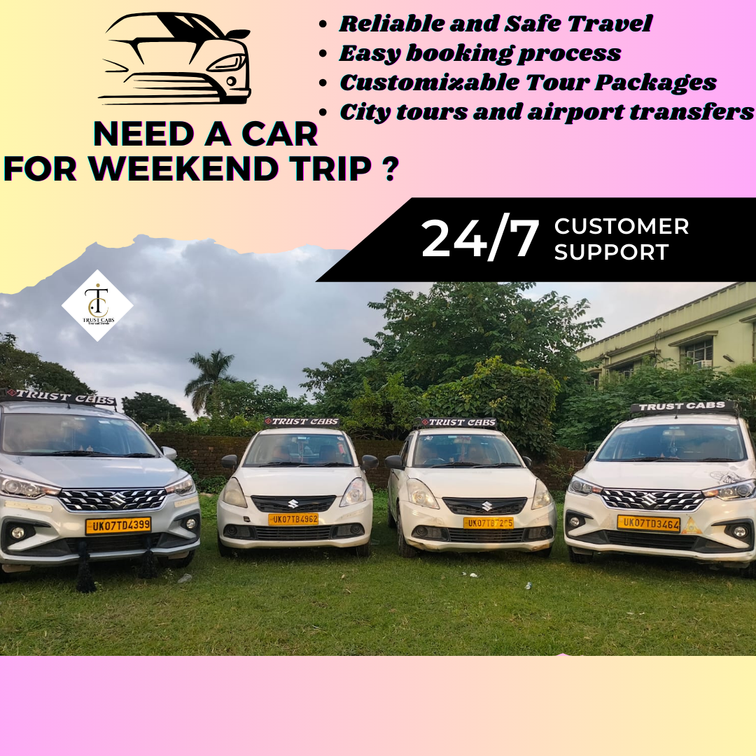 Book a cab with Trust Cabs for a comfortable and hassle-free travel experience.